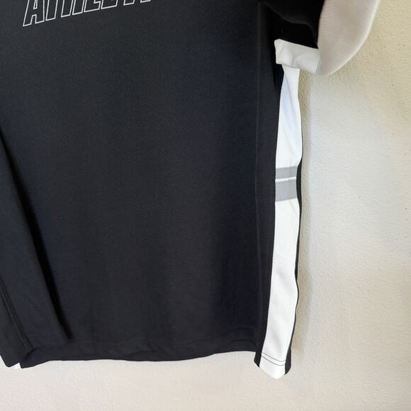 Nike Athletics Pull Over Shirt Mens Size Large Black Long Sleeve Crew Neck Logo - Picture 5 of 10